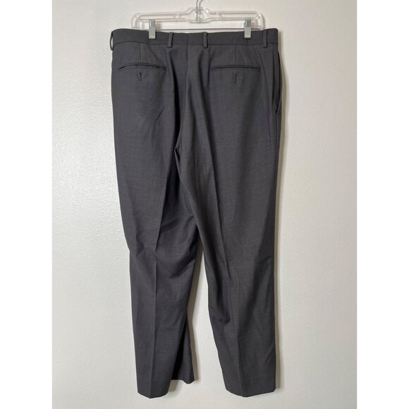 Stafford‎ Mens Gray Dress Pants 36x29 Polyester/Viscose Blend - Picture 4 of 5